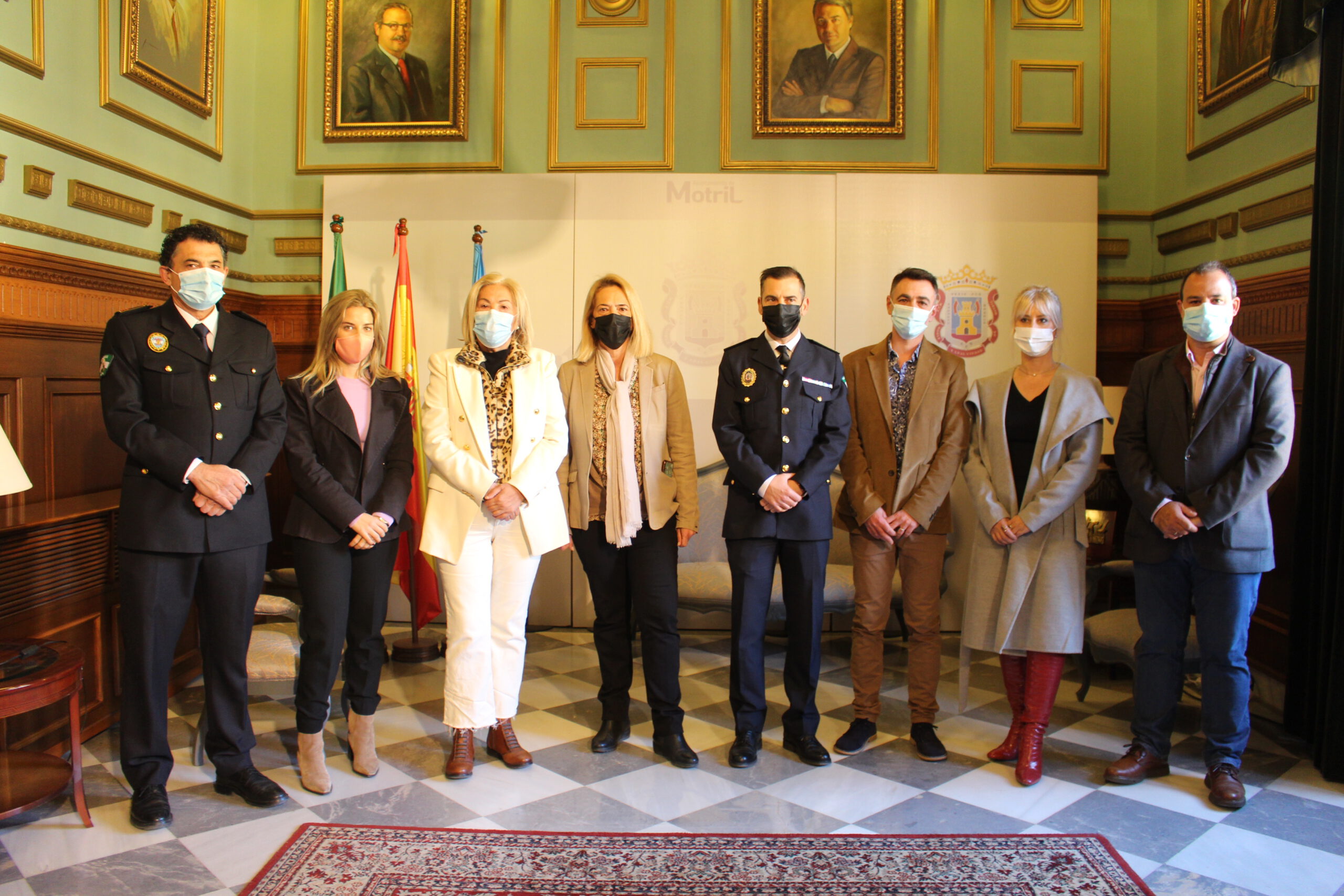 Alumnos franceses de Seguridad realizarán sus prácticas en la Policía Local y Bomberos de Motril