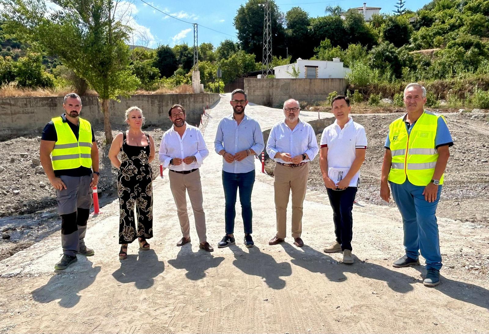 La Junta ejecuta la construcción de un vado inundable en el término municipal de Los Guájares